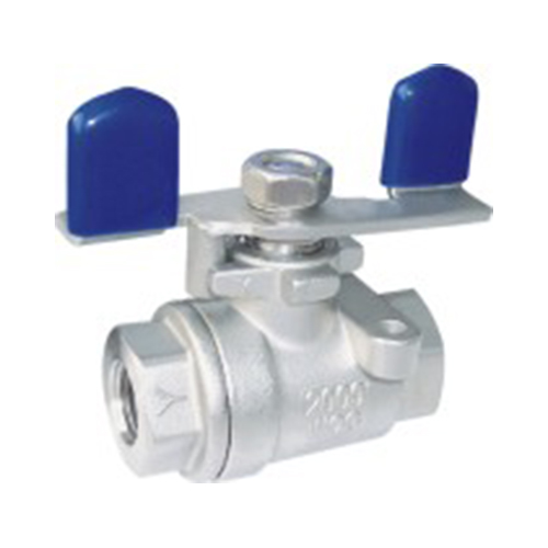 2PC Ball Valve With Butterfly Handle