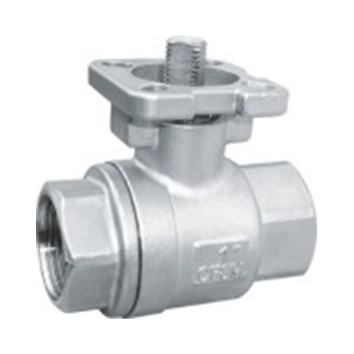 2PC Ball Valve With ISO5211 Mounting Pad